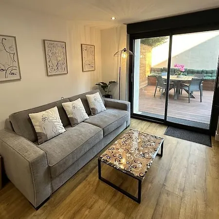 Le Briand 4etoiles Nancy Thermal Cosy Avec Terrasse Wifi דירה *