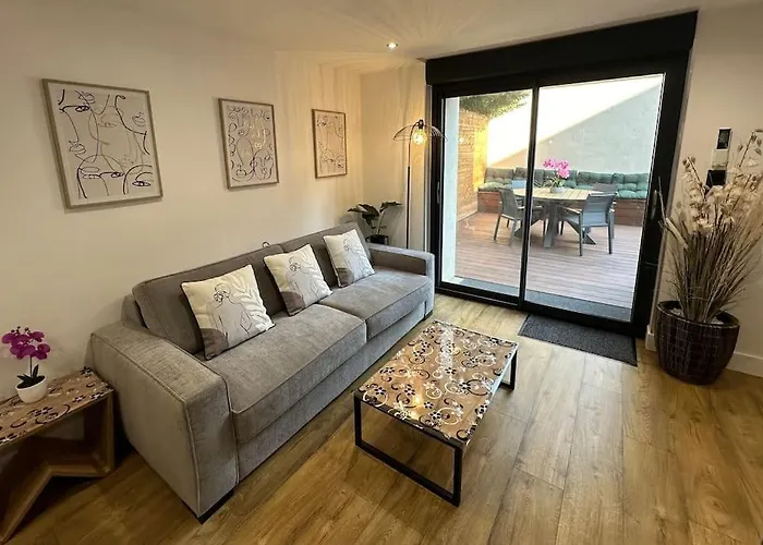 Le Briand 4etoiles Nancy Thermal Cosy Avec Terrasse Wifi Apartmán *