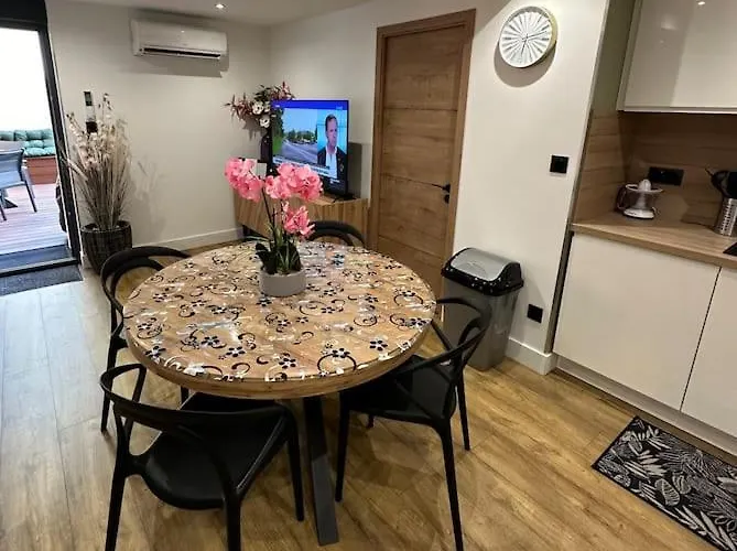 Le Briand 4etoiles Nancy Thermal Cosy Avec Terrasse Wifi Apartmán