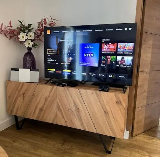 Apartmán Le Briand 4etoiles Nancy Thermal Cosy Avec Terrasse Wifi Laxou