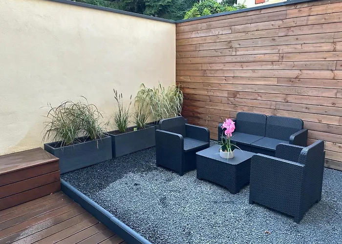 Le Briand 4etoiles Nancy Thermal Cosy Avec Terrasse Wifi Apartmán